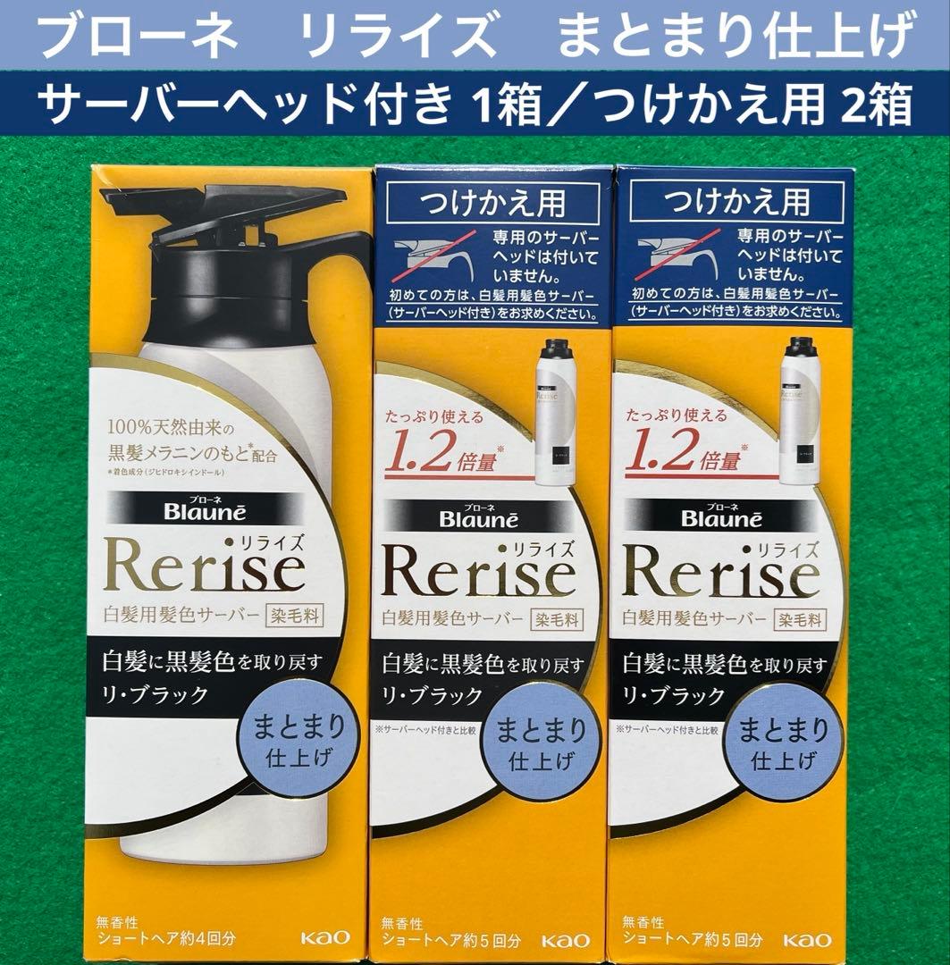 ブローネ リライズ リ・ブラック まとまり仕上げ サーバーヘッド付き／つけかえ用