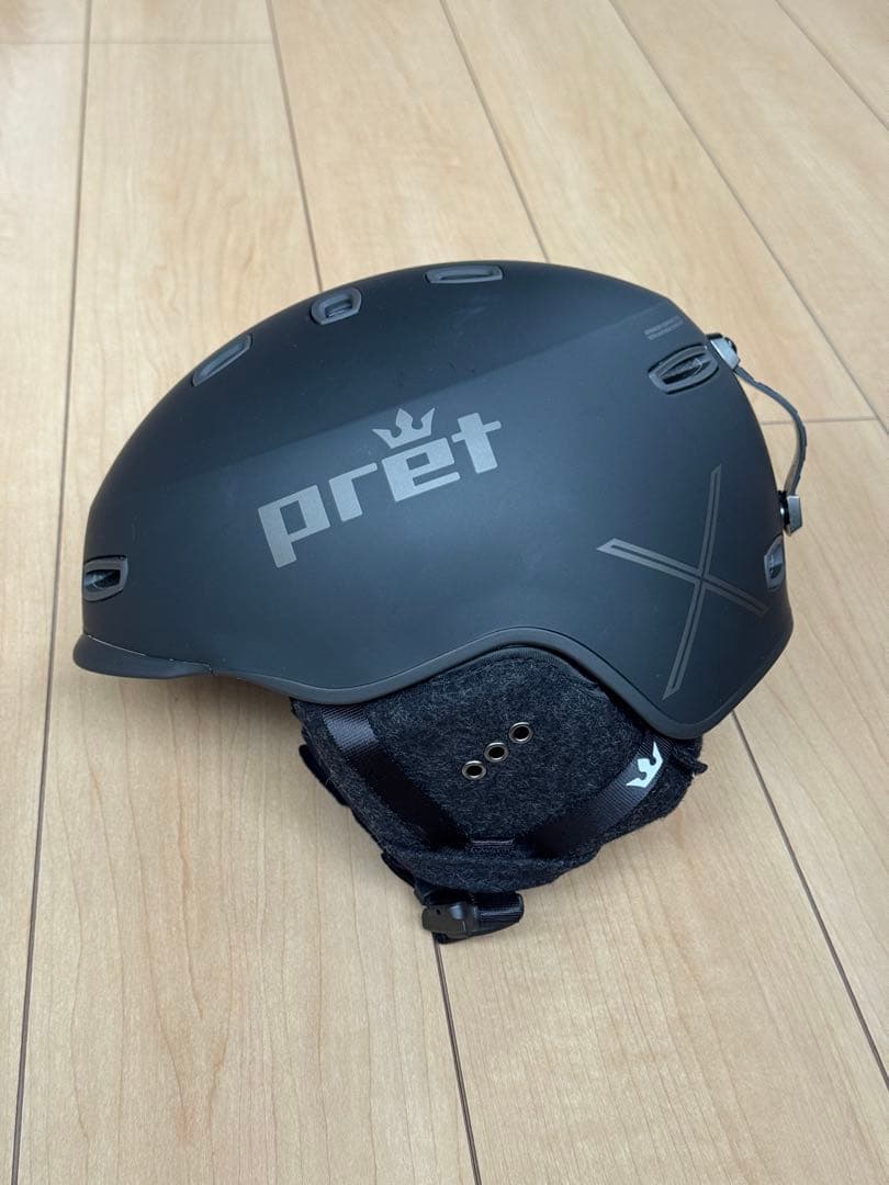Pret スノーボード ヘルメット 大人Lサイズ（箱あり）