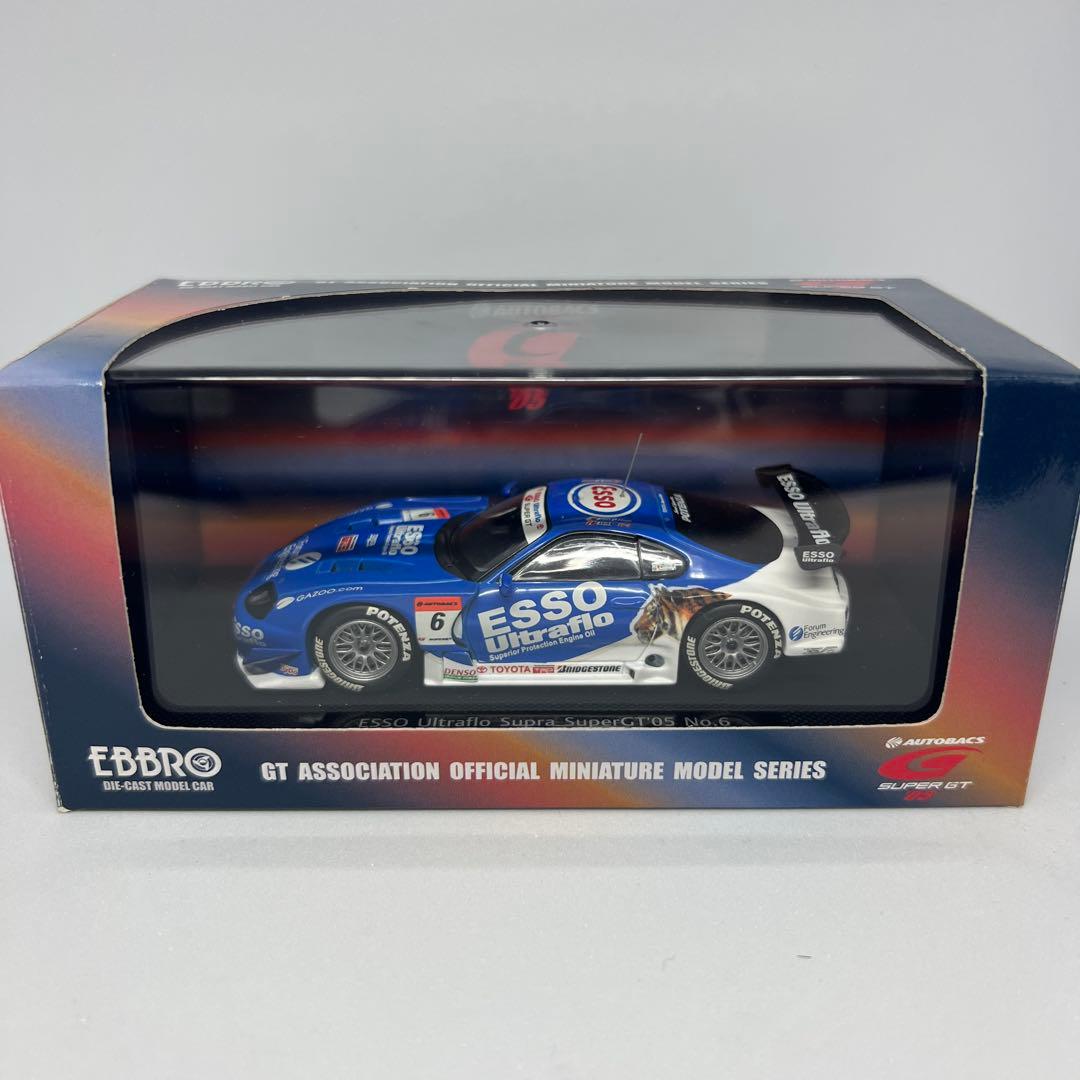 1/43 エブロ トヨタ SUPER GT 2005 EBBRO Super GT 2005 Denso SARD Toyota Supra 1/43 Scale Diecast
