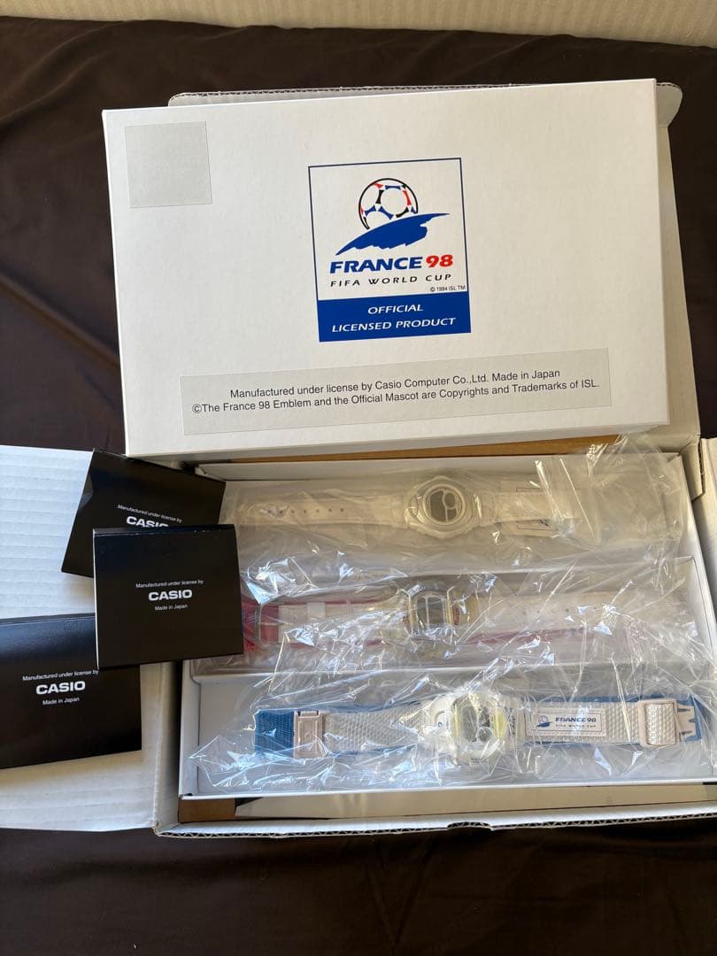 CASIO FRANCE 98 FIFA WORLD CUP BABY-G 3本