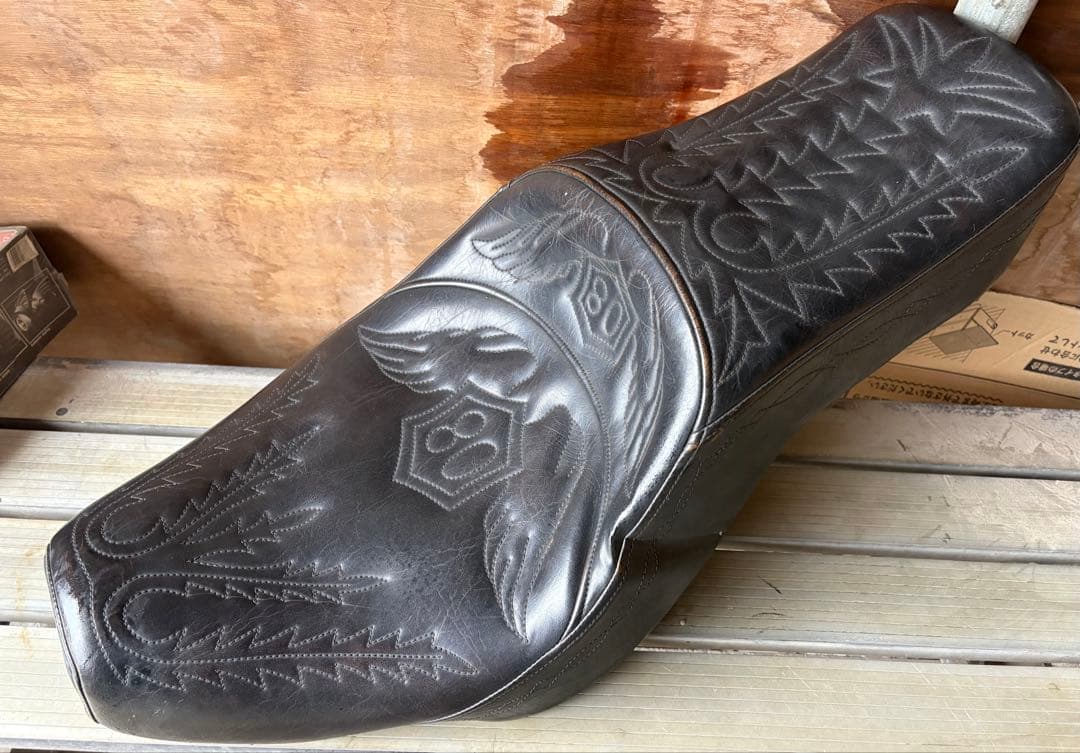 3*6様 激レア　ハーレーダビットソン　カスタムシート　ワンオフ