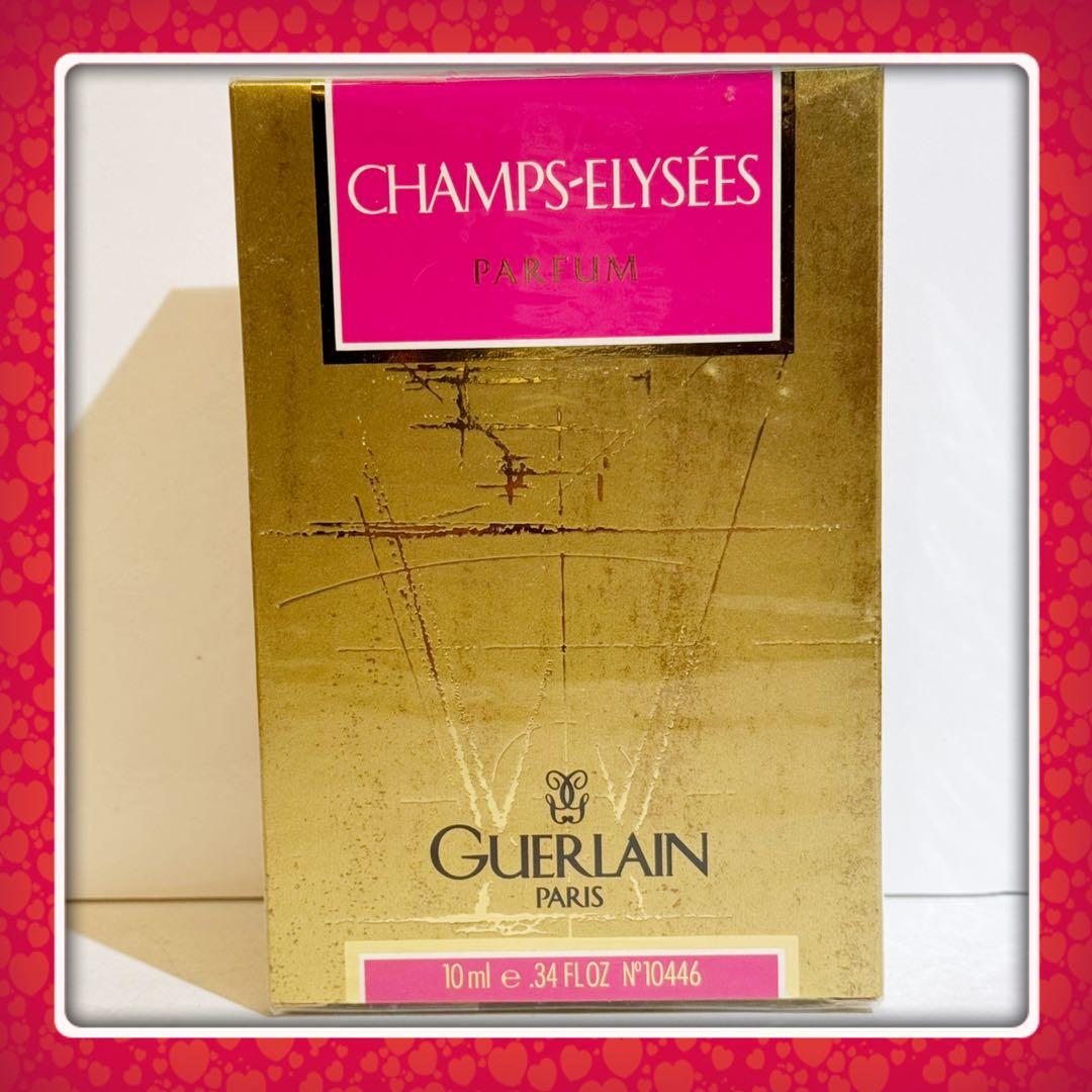 GUERLAIN ゲラン シャンゼリゼ パルファム10ml 新品未開封品 GUERLAIN - 未使用 GUERLAIN ゲラン シャンゼリゼ パルファム 10mlの