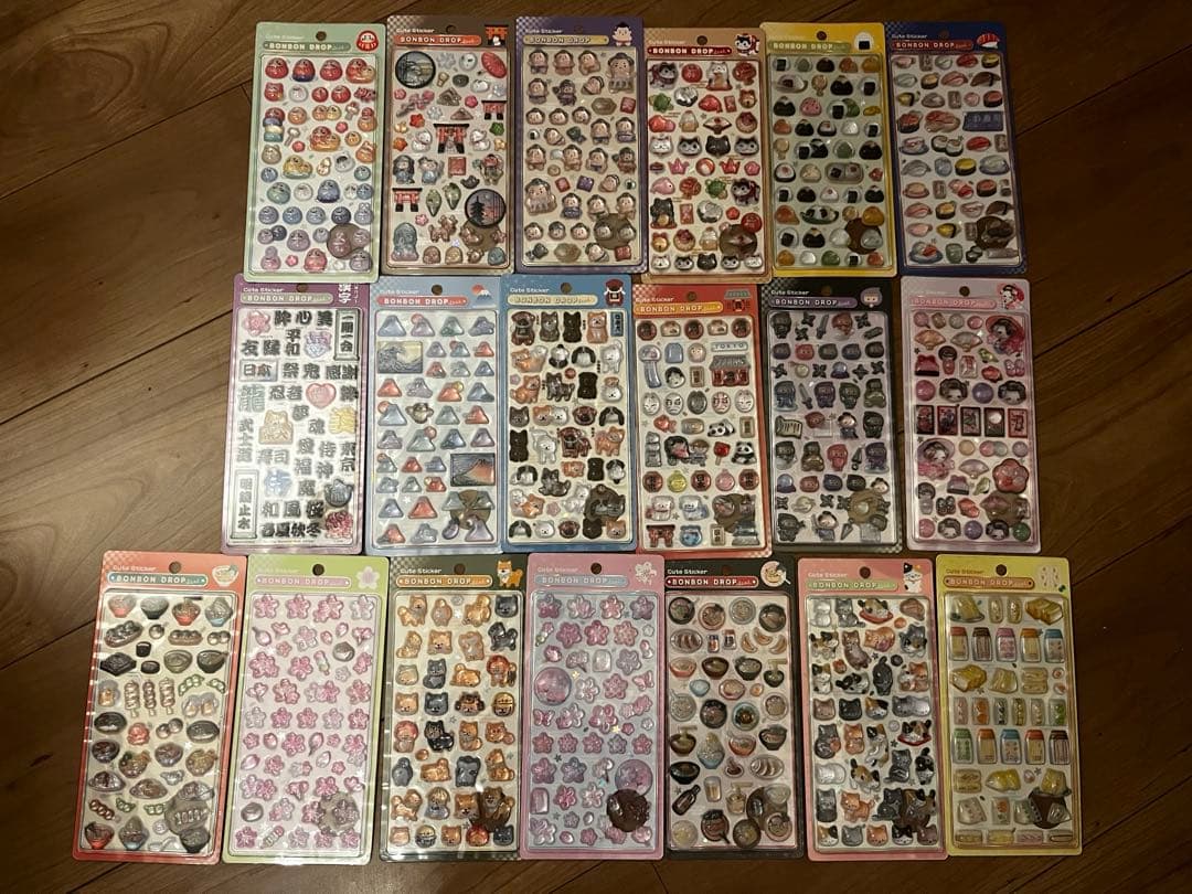 ボンボンドロップ　和柄　セット