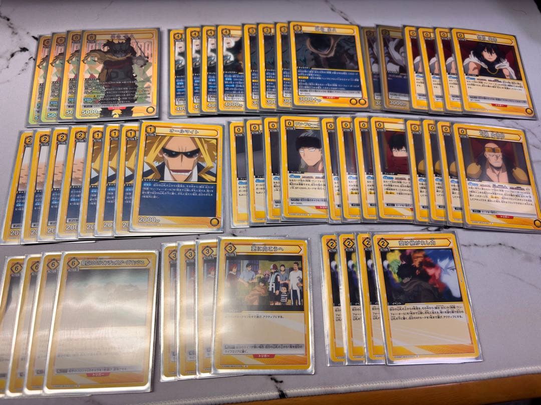 デッキ 黄デク 緑谷＆OFA/黄デク(黄ヒロアカ)のデッキリスト｜ユニオンアリーナ