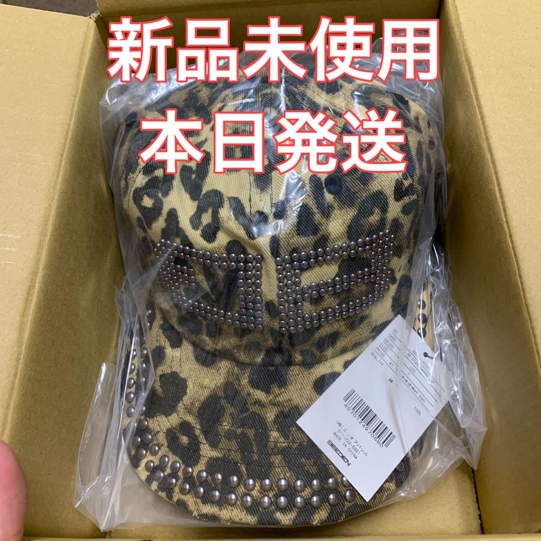 帽子 BEEDEN BD STUDS DAMAGE CAP LEO