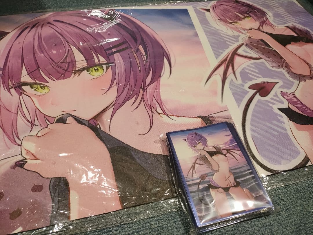 常闇トワ 水着 さなだケイスイ スリーブ プレマ プレイマット白詰草 2026年最新】常闇ト プレイマットの人気アイテム - メルカリ