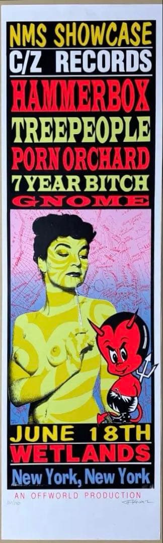 KOZIK NMS SHOWCASE シルクスクリーンポスター