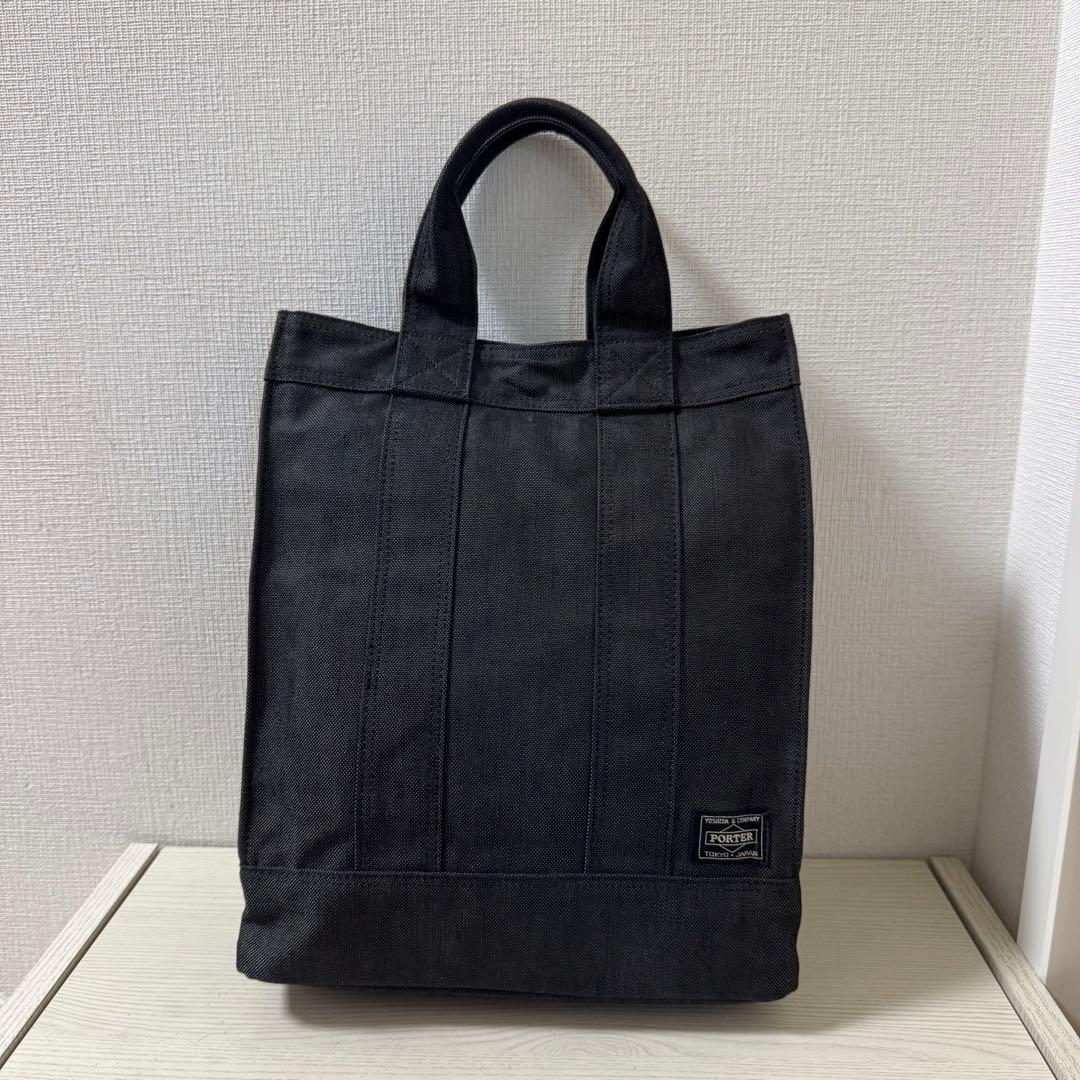 【新品同様】PORTER ポーター スモーキー SMOKY トートバッグ　黒