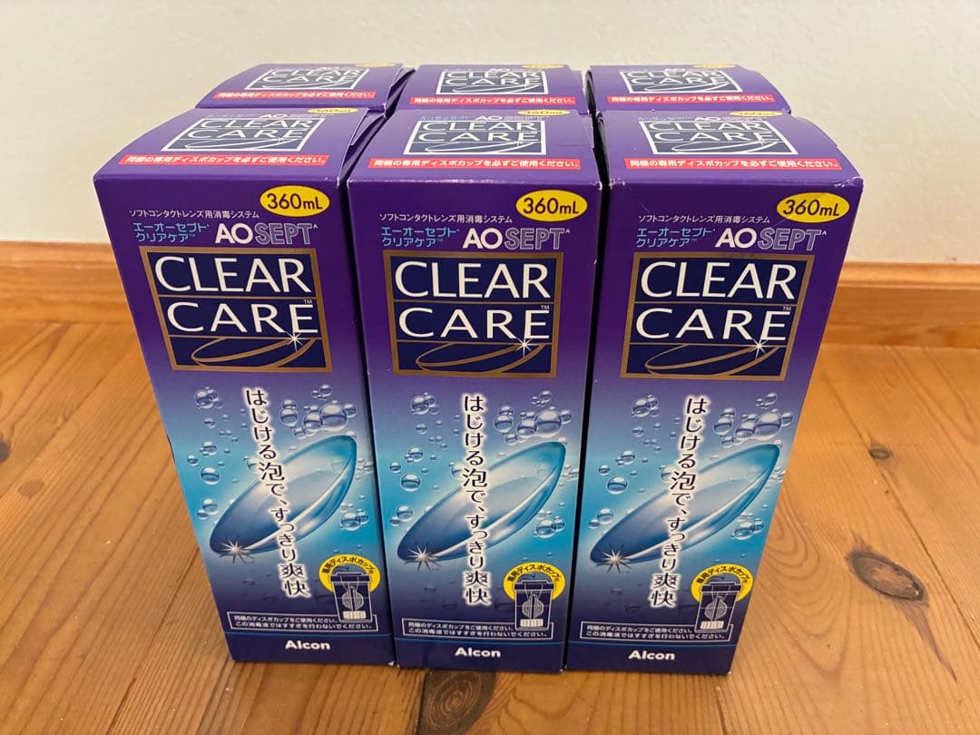 CLEAR CARE AO SEPT 360ml 6本セット