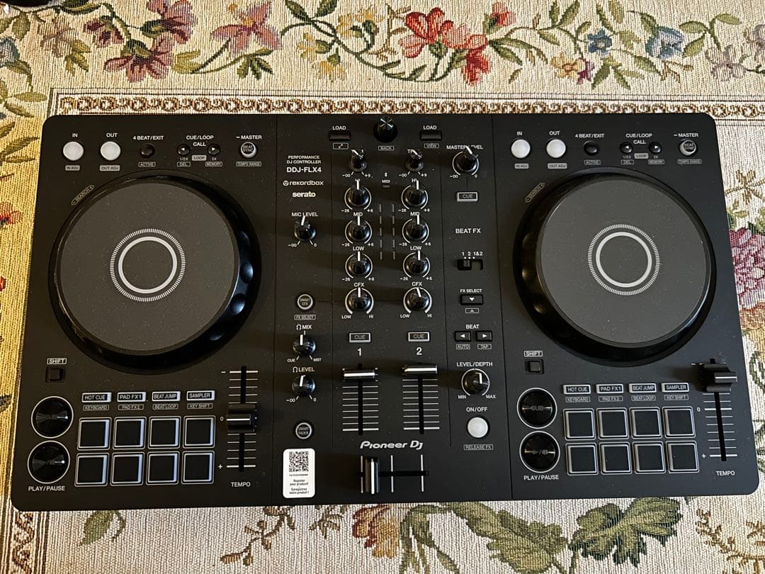 超美品 Pioneer DJ DDJ-FLX4 DJコントローラー バッグ付き