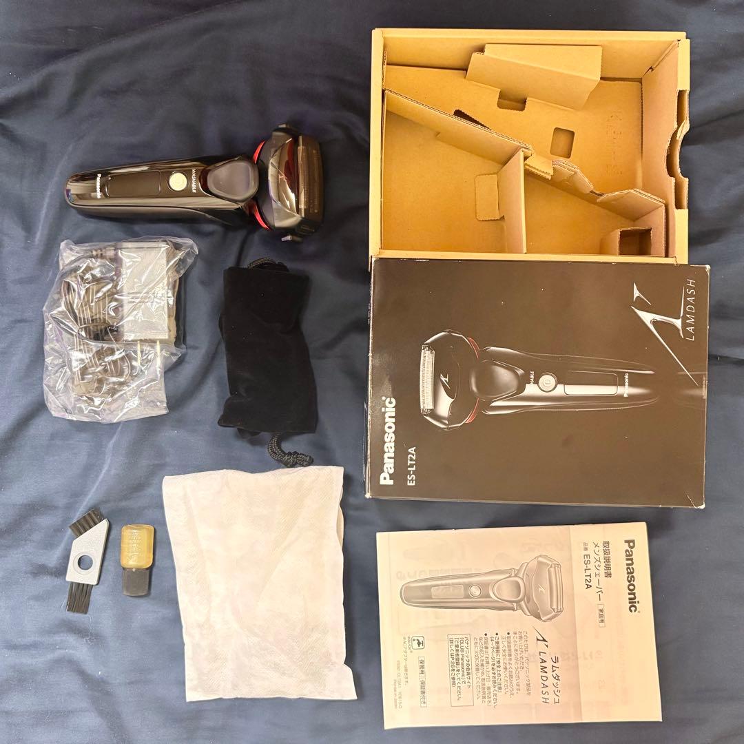【未使用】パナソニック ラムダッシュ 3枚刃 黒 ES-LT2A-K