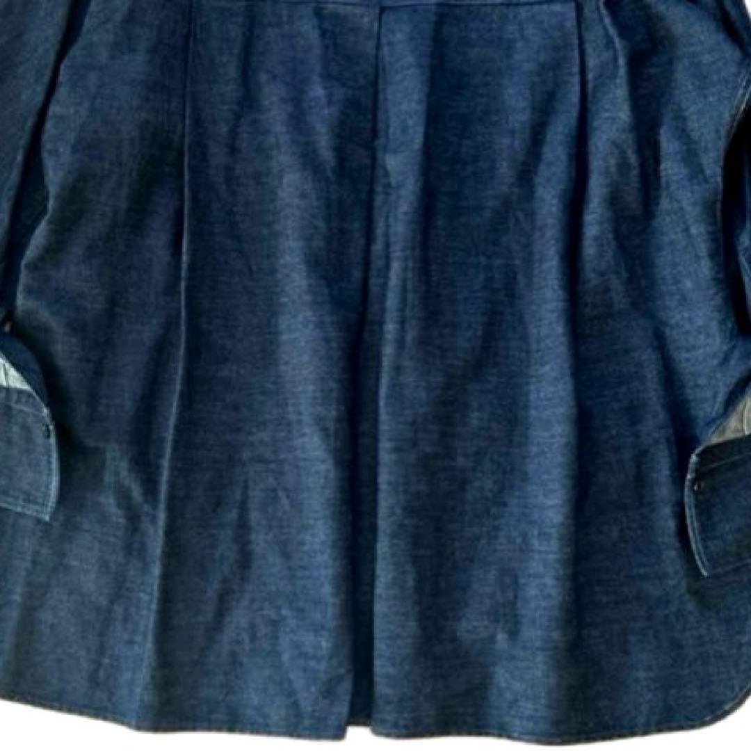 【p.p.pean】ジュンミカミ オーバーサイズ　デニムシャツ 日本製