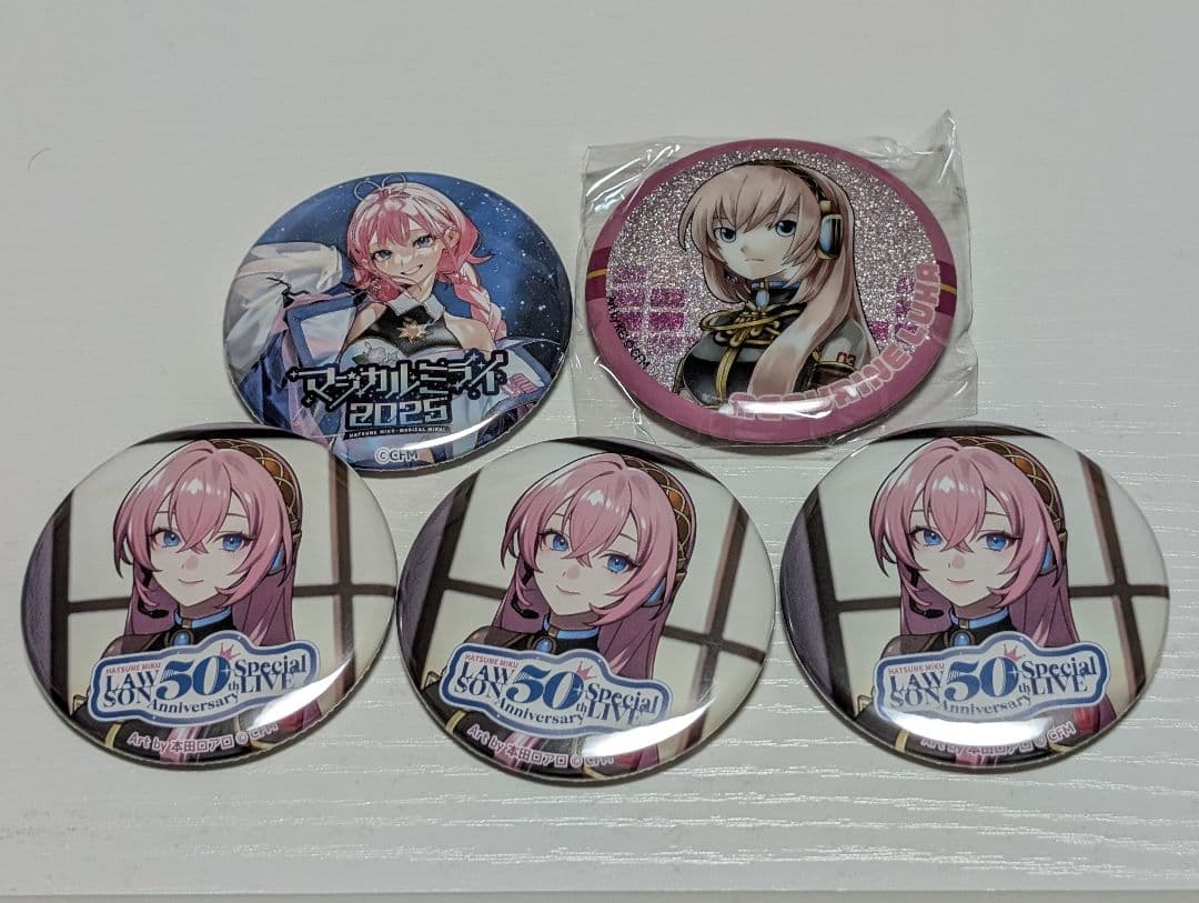 巡音ルカ 缶バッジ 5個セット - メルカリ