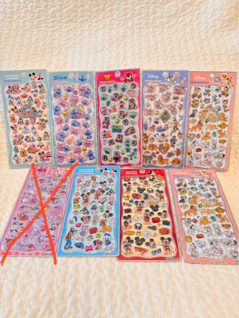 【正規品】ディズニープチドロ おまとめ 9点セット