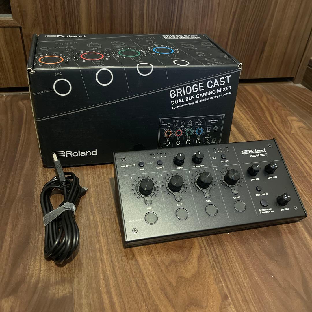Roland ローランド ゲーミングミキサー BRIDGE CAST