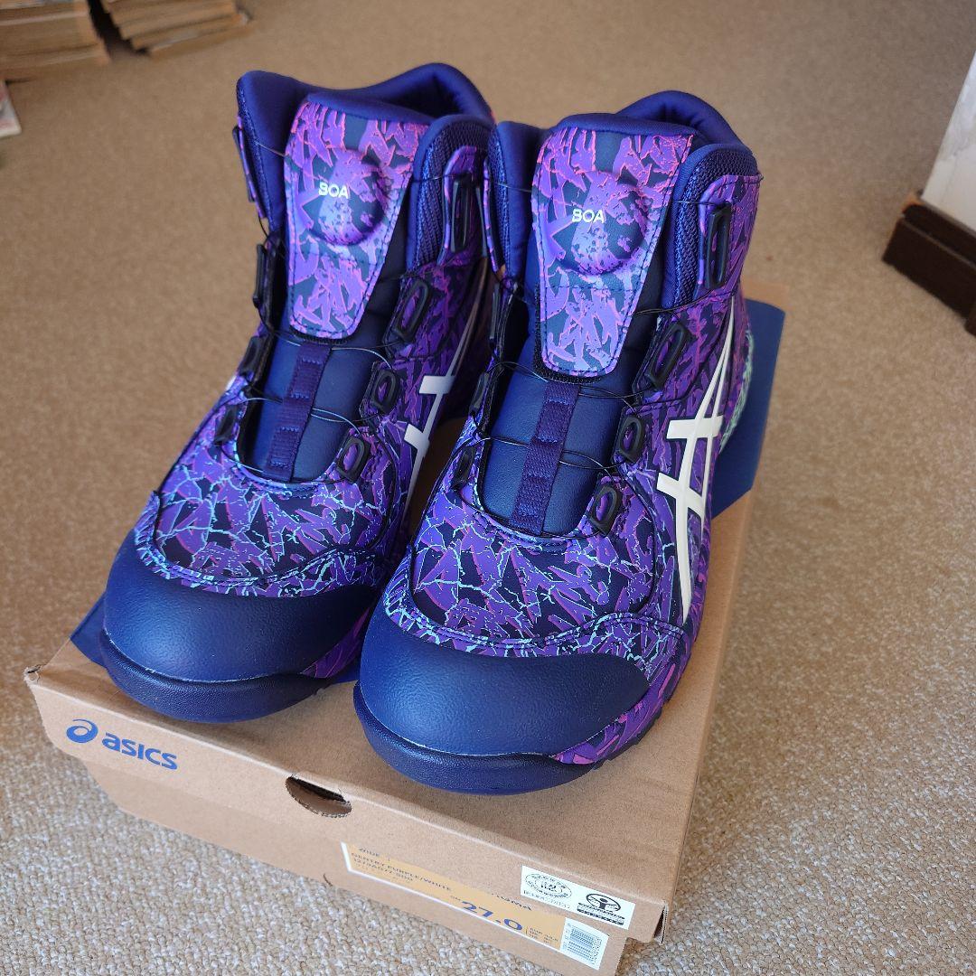 新品 限定 アシックス 安全靴 ウィンジョブ CP304 BOA MAGMA ウィンジョブ® CP304 BOA® MAGMA 3E相当 | ブラック×ホワイト