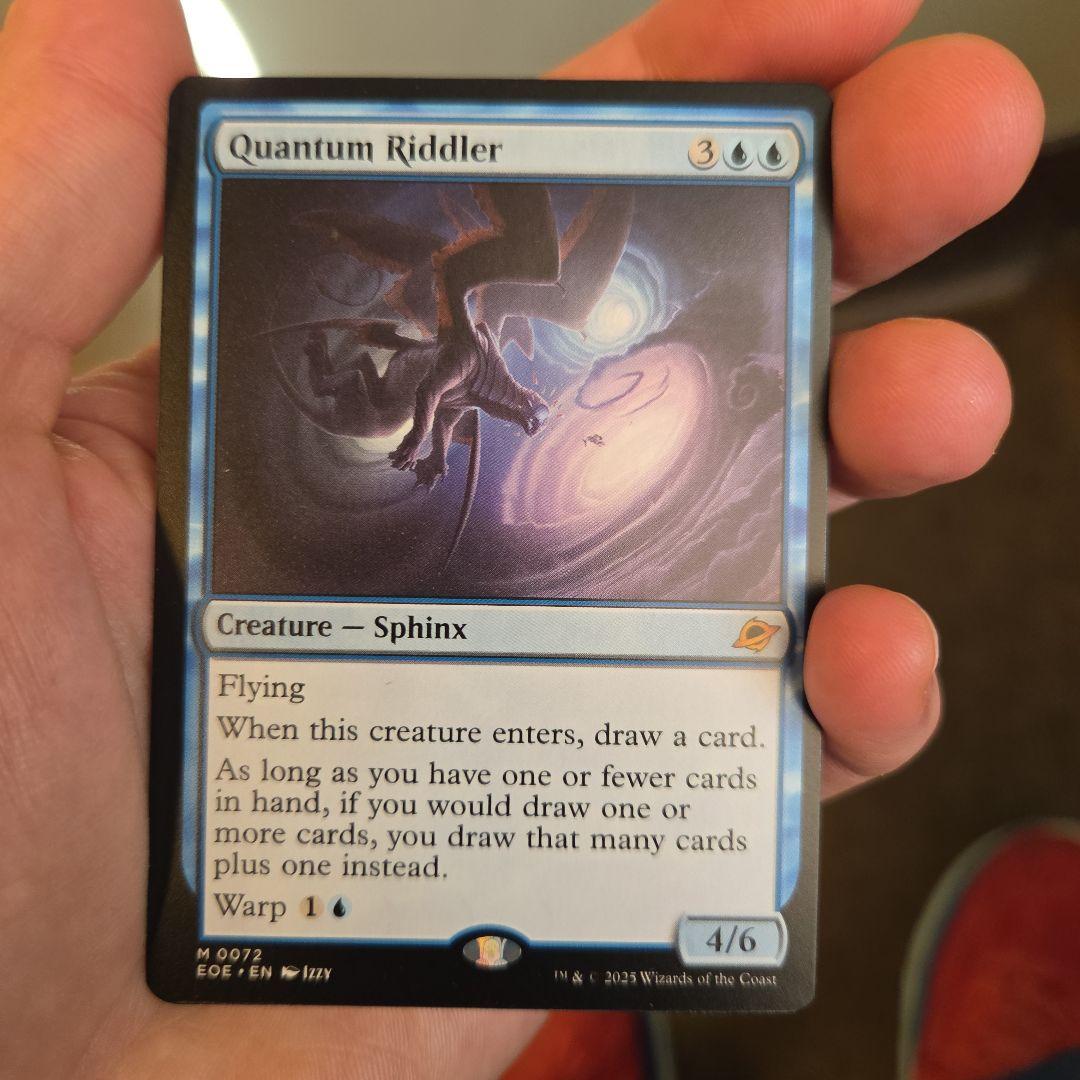 量子の謎かけ屋　英語　EOE#72 quantum riddler EOE 0072)《量子の謎かけ屋/Quantum Riddler》[青][M][EN][英語版