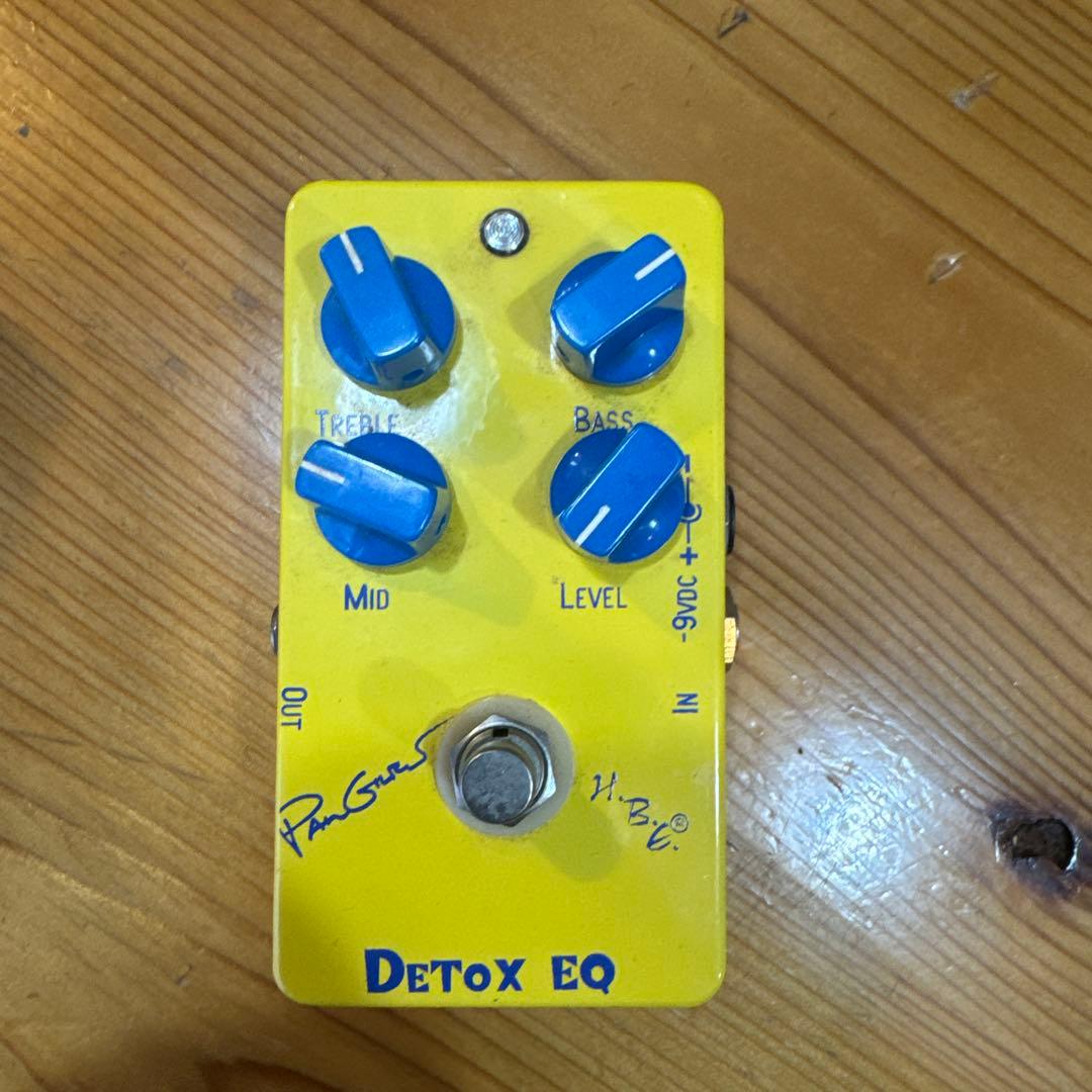 開封済み未使用　HBE Detox EQ ギターエフェクター HOMEBREW ELECTRONICS ( ホームブリューエレクトロニクス ) Detox EQ