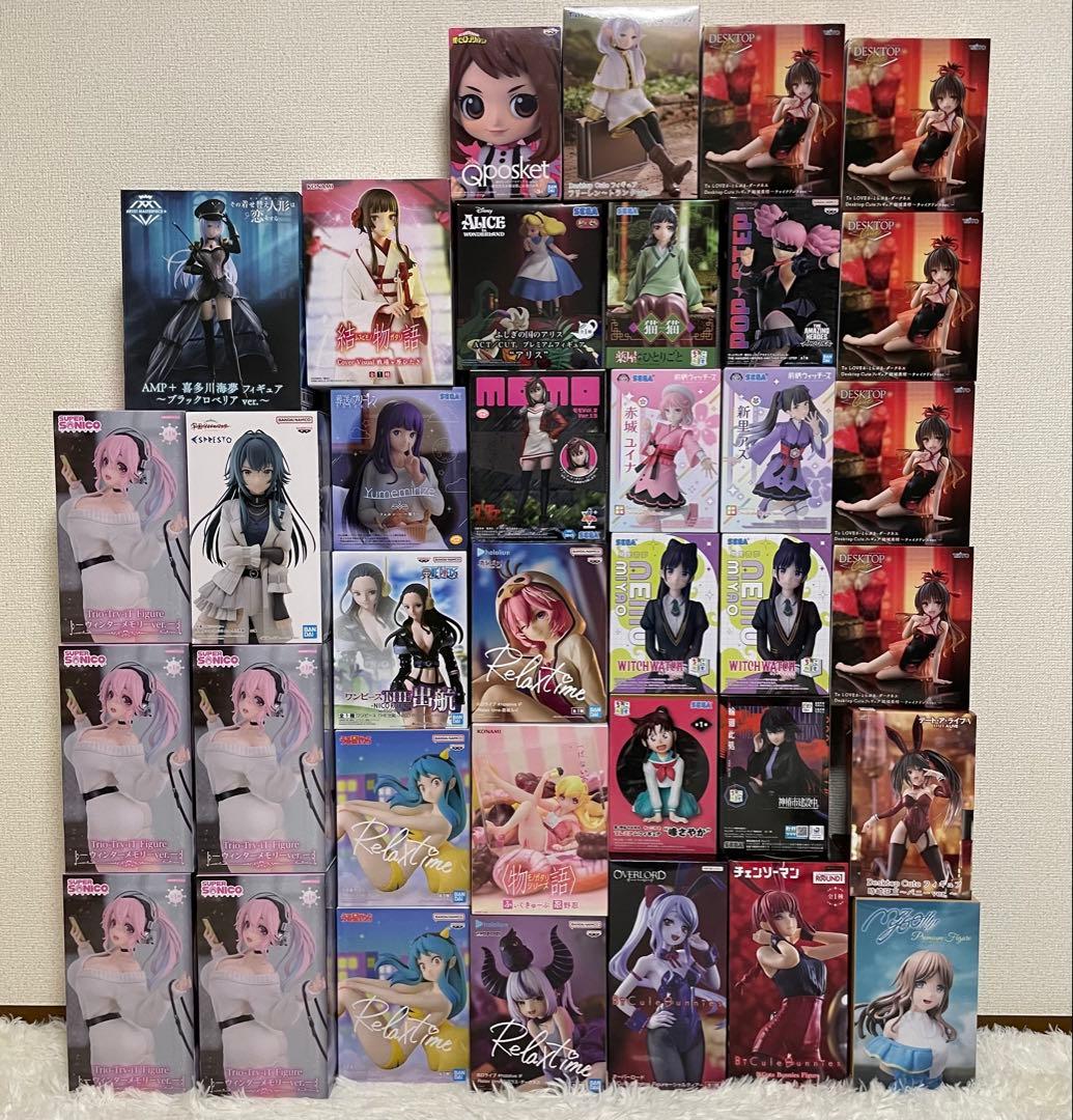 新品未開封　美少女系　プライズ　フィギュア　36個　大量　まとめ売り