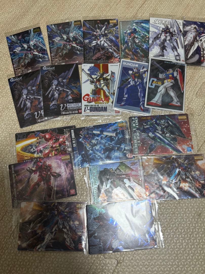 ガンプラパッケージアートコレクション　ウエハースカード 94枚　未開封セット GUNDAMガンプラパッケージアートコレクション チョコウエハース8｜発売