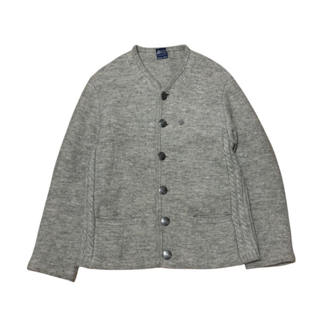 80's ユーロ古着 チロリアンニットジャケット