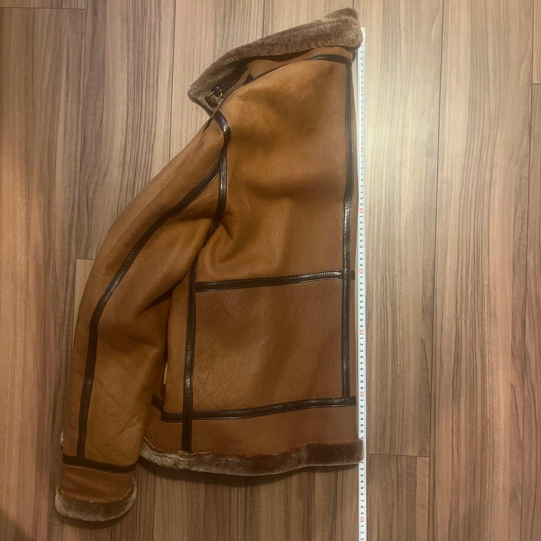 B3 JOURNALSTANDARD別注 アンノウン リアルムートンブルゾン - メルカリ