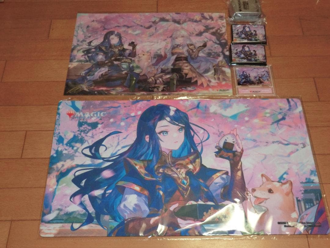 MTG 放浪皇のお花見キャンペーン　ナーセット　フルセット　藤ちょこ　新品 放浪皇のお花見キャンペーン』4/4〜6/5実施「あたりシール」で藤ちょこ