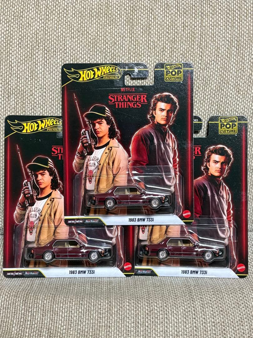 3台セット 1983  733i ホットウィール ポップカルチャー ホットウィール 1983 BMW 733i ポップカルチャー｜Yahoo!フリマ（旧