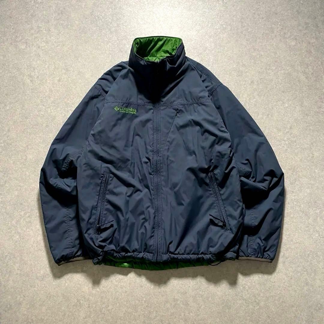 Columbia リバーシブル 中綿ジャケット プリマロフト archive