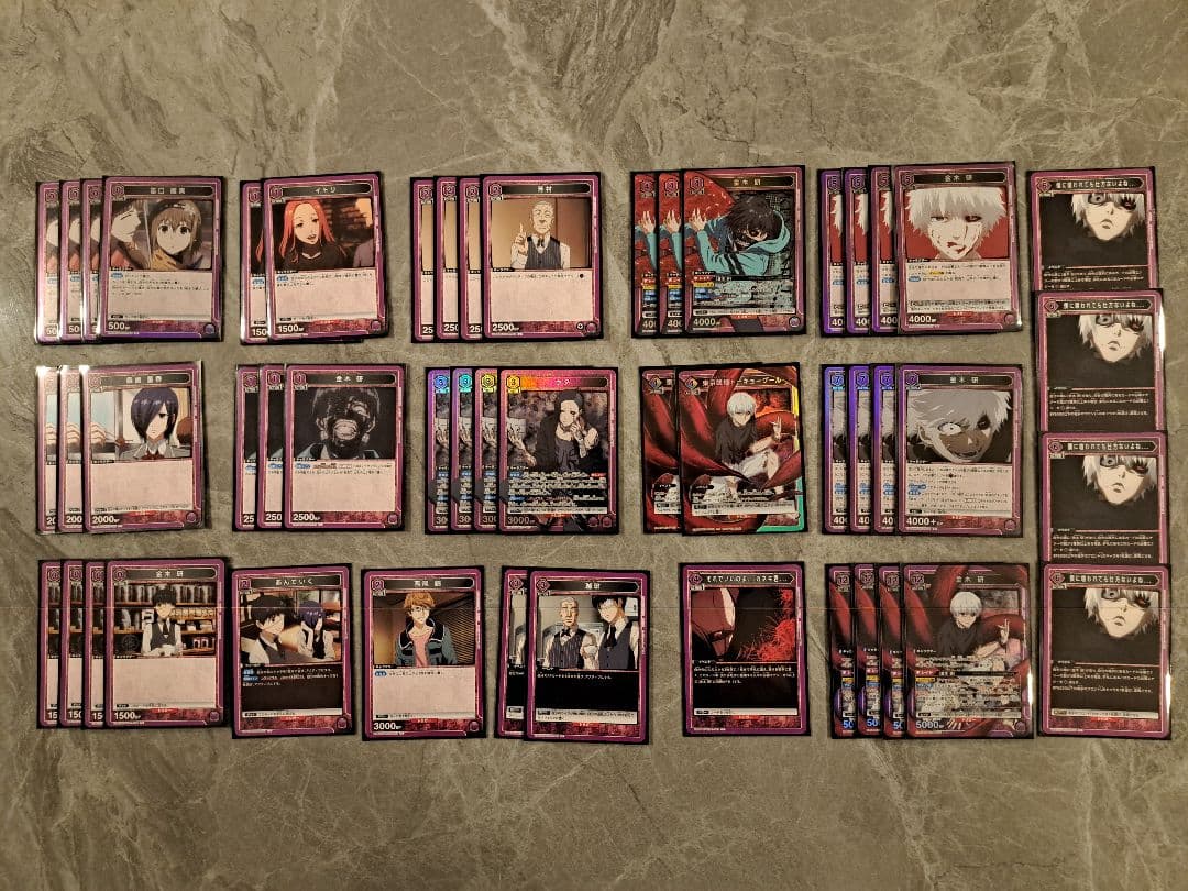 ユニオンアリーナ　東京喰種　金木デッキ+調整パーツ&4ファイナル付き ユニオンアリーナ 東京喰種 金木デッキ+調整パーツ&4ファイナル付き