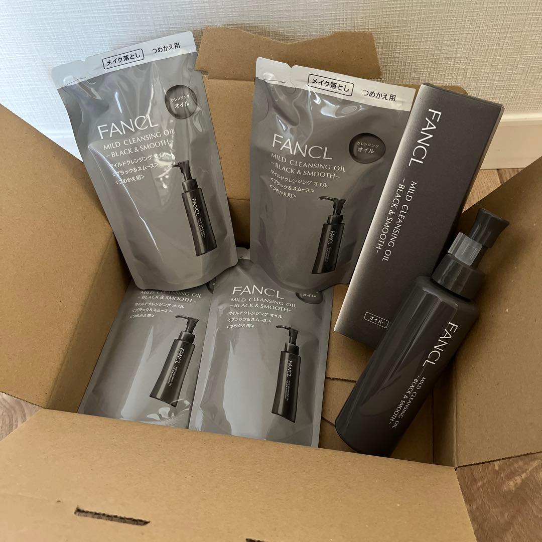 りょうちゃん【未使用】ファンケル　マイルドクレンジング オイル＜ブラック＆ 旧品】マイルドクレンジング オイル<ブラック&スムース>レフィル