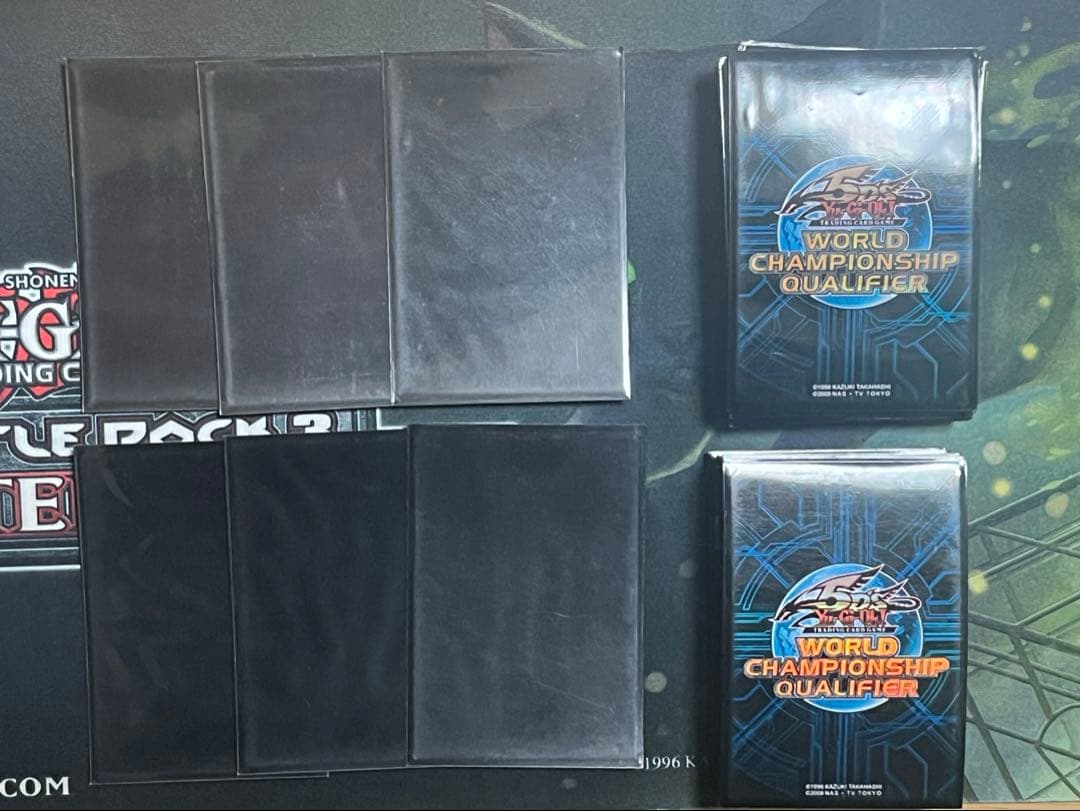 遊戯王 WCQスリーブ2010 青 - メルカリ