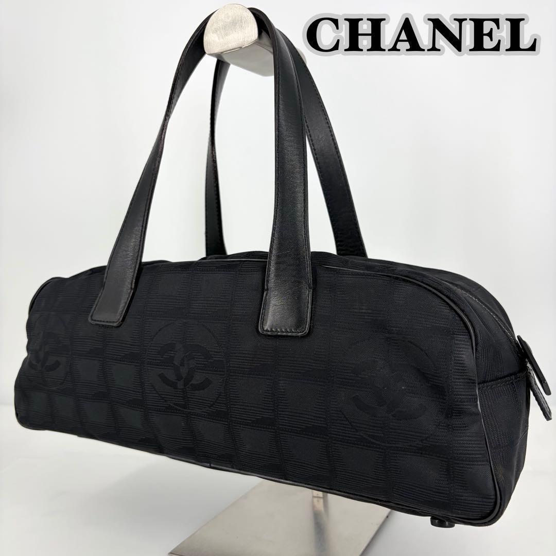 美品】CHANELシャネル ニュートラベルライン ミニボストン 7番台 859