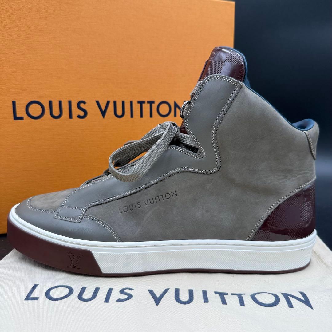 未使用✨ ルイヴィトン スピーカー ダミエ ハイカット メンズ 26cm相当 Yahoo!オークション -「ヴィトン スニーカー ダミエ」の落札相場・落札価格