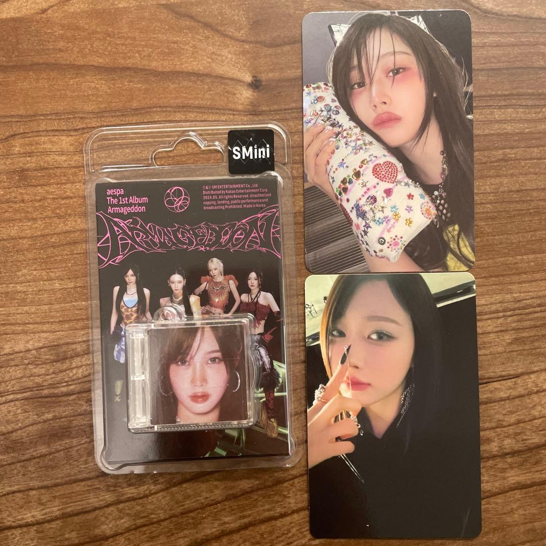 aespa armageddon smini ジゼル タワレコ特典 封入トレカ - メルカリ