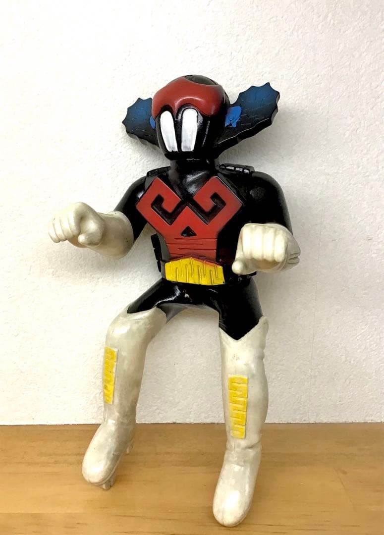 昭和レトロ タカトク ブルマァク アクマイザー3 ザビタン バイク用 ソフビ