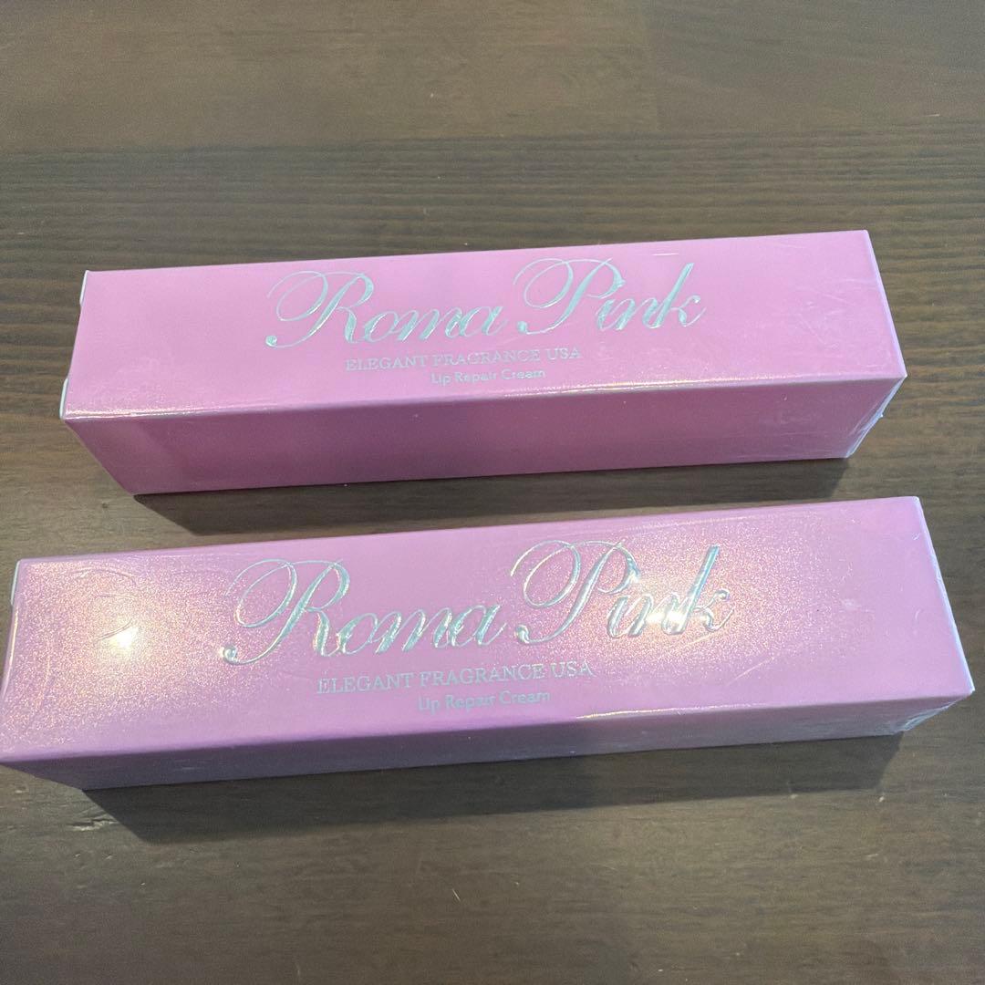 えり⭐︎ローマピンク/リップ　アフタークリーム2本