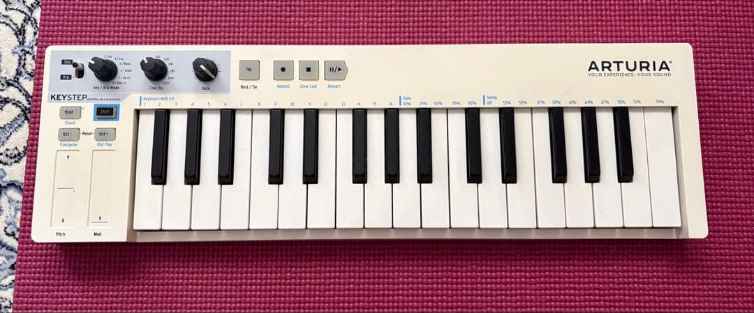ARTURIA KEYSTEP 25鍵 MIDIキーボード Amazon | ARTURIA シーケンサー機能搭載 キーボード・コントローラー