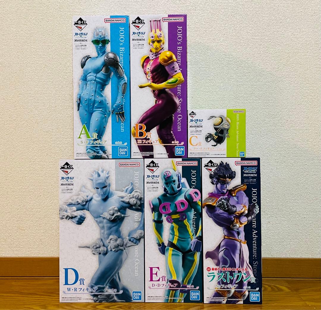 新品未開封】 一番くじ ジョジョの奇妙な冒険 スタンド フィギュア全6