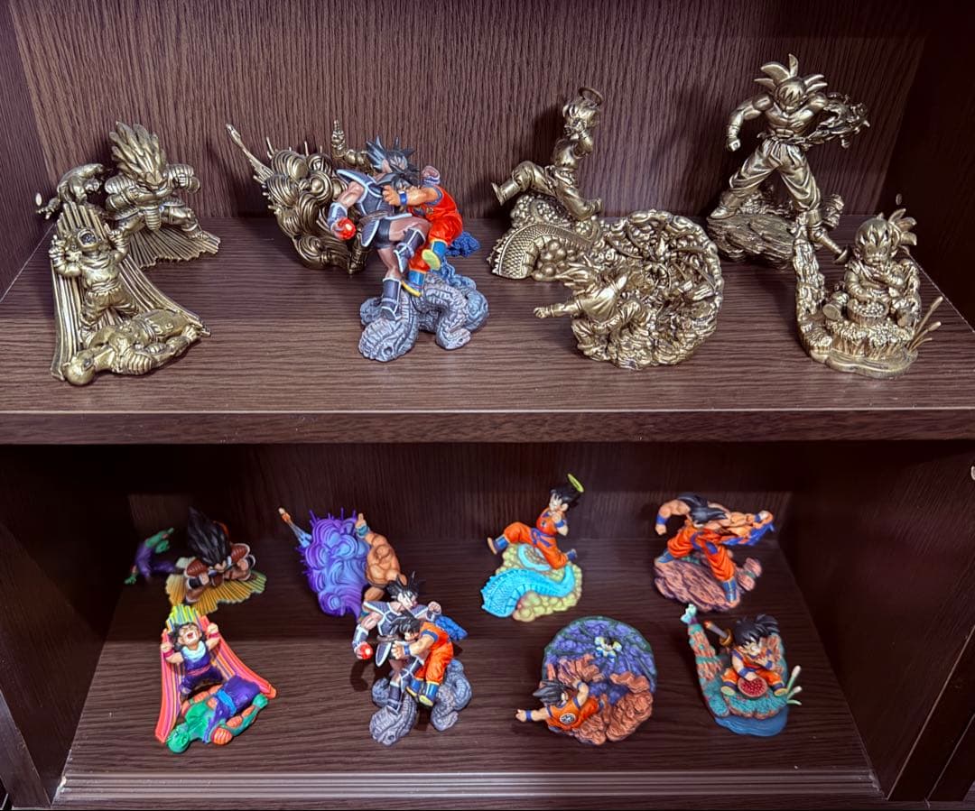 激レア！ドラゴンボールカプセル　カラーブロンズフルコン　宇宙一の強戦士サイヤ人編