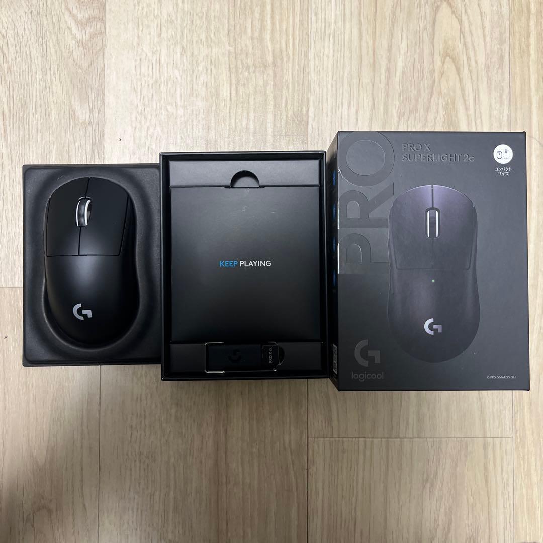 マウス・トラックボール logicool gpro superlight 2c