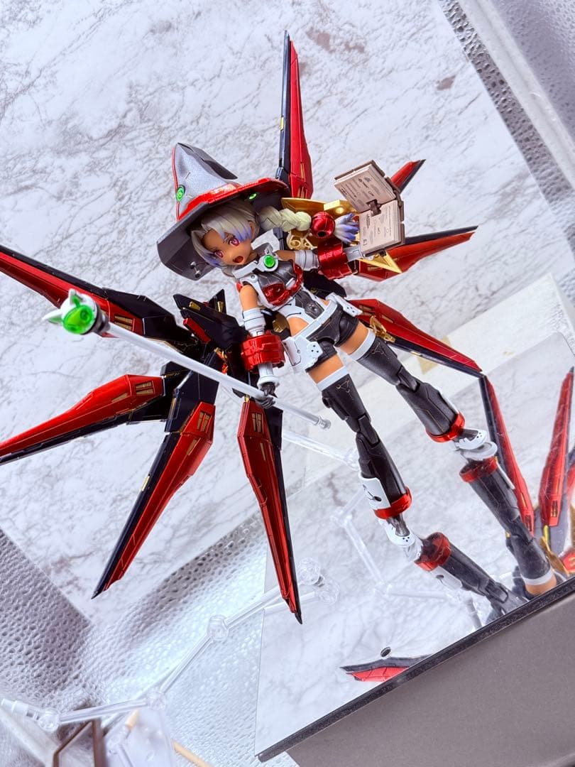 お*郎様 30ms 魔女っ娘ドラグーン　マリカル　全塗装完成品ミキシング