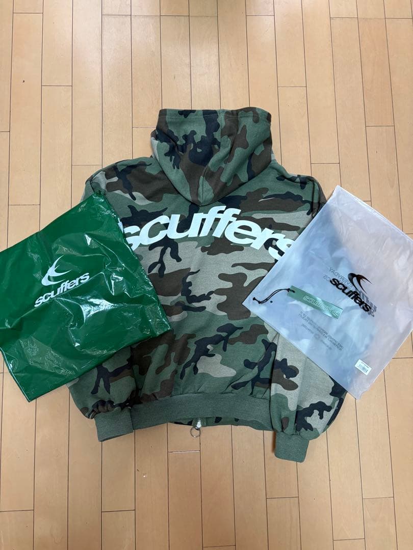 scuffers SCFF Camo Zipper ジップアップパーカ 迷彩 L SCFF Camo Zipper – Scuffers