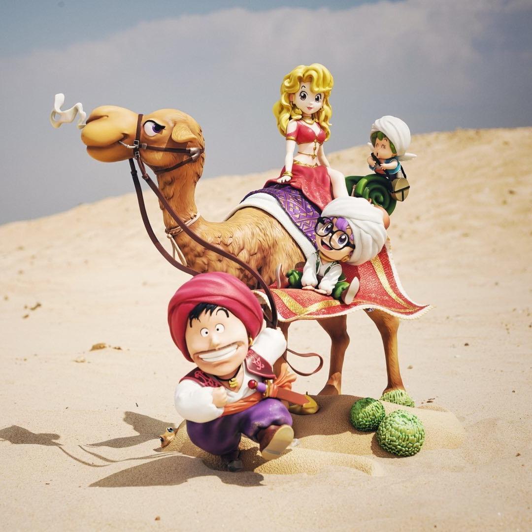 Dr.スランプ アラレちゃん 則巻ガジラ 博士 ガレージキット フィギュア