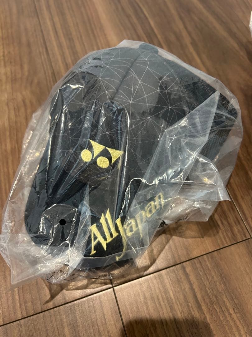 All Japan 黒 キャップ　ヨネックス　オールジャパン