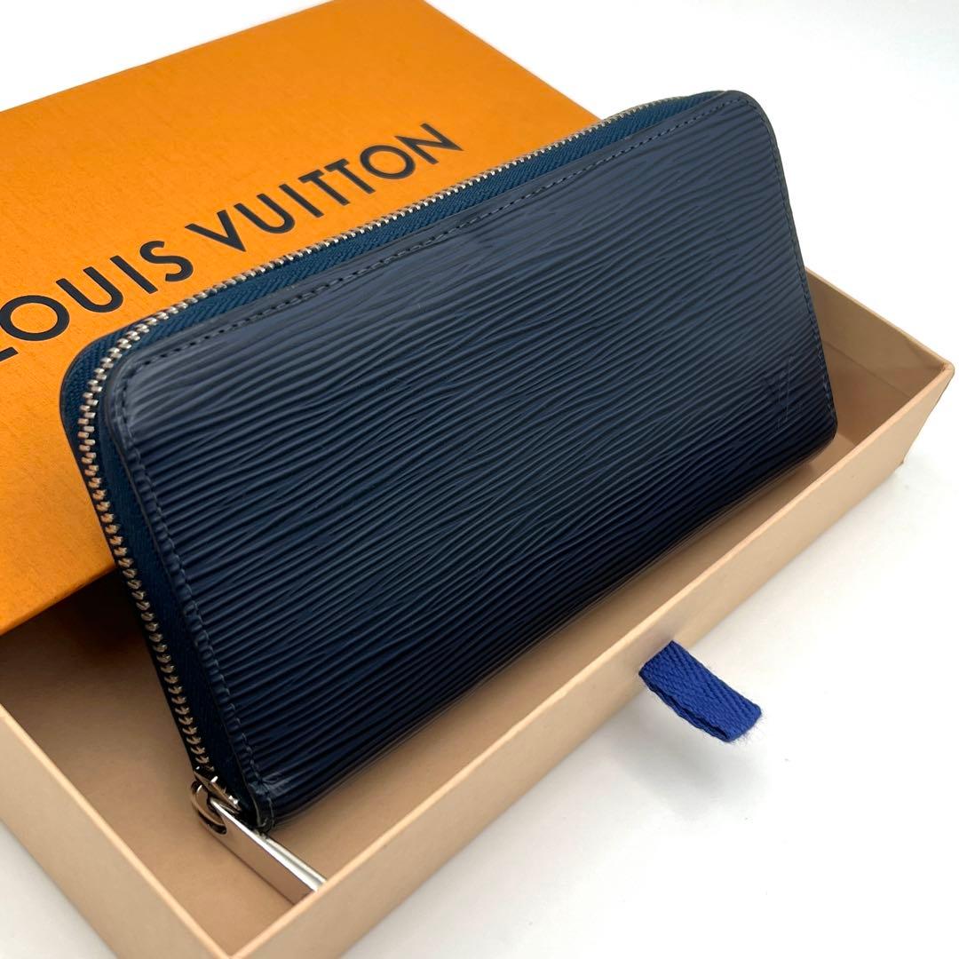 【新型】ルイヴィトン エピ ジッピーウォレット 長財布 アンディゴブルー ルイヴィトン エピ ジッピーウォレット 新型 NM アンディゴブルー 長