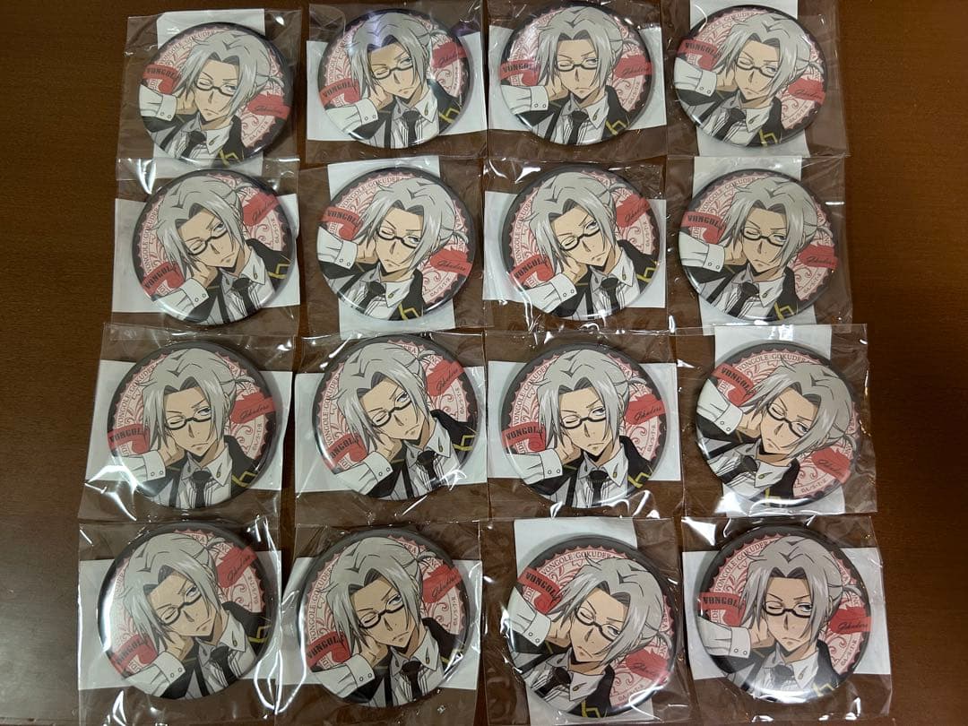 家庭教師ヒットマンREBORN! まるくじ 獄寺隼人 缶バッジ　クラシカルスーツ 家庭教師ヒットマンREBORN! まるくじ 獄寺隼人 缶バッジ クラシカル