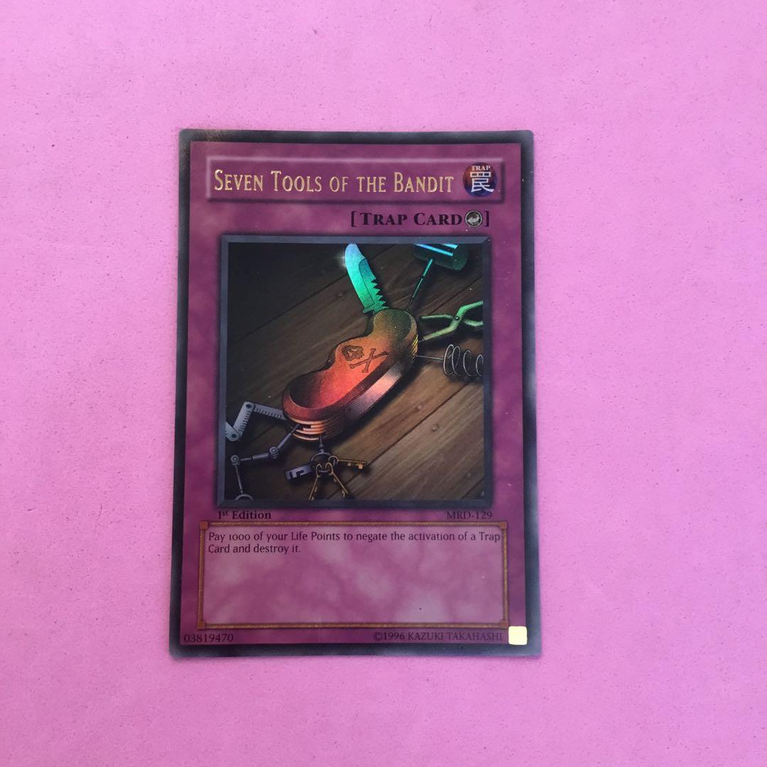 遊戯王 旧アジア版 盗賊の七つ道具 1st ウルトラレア