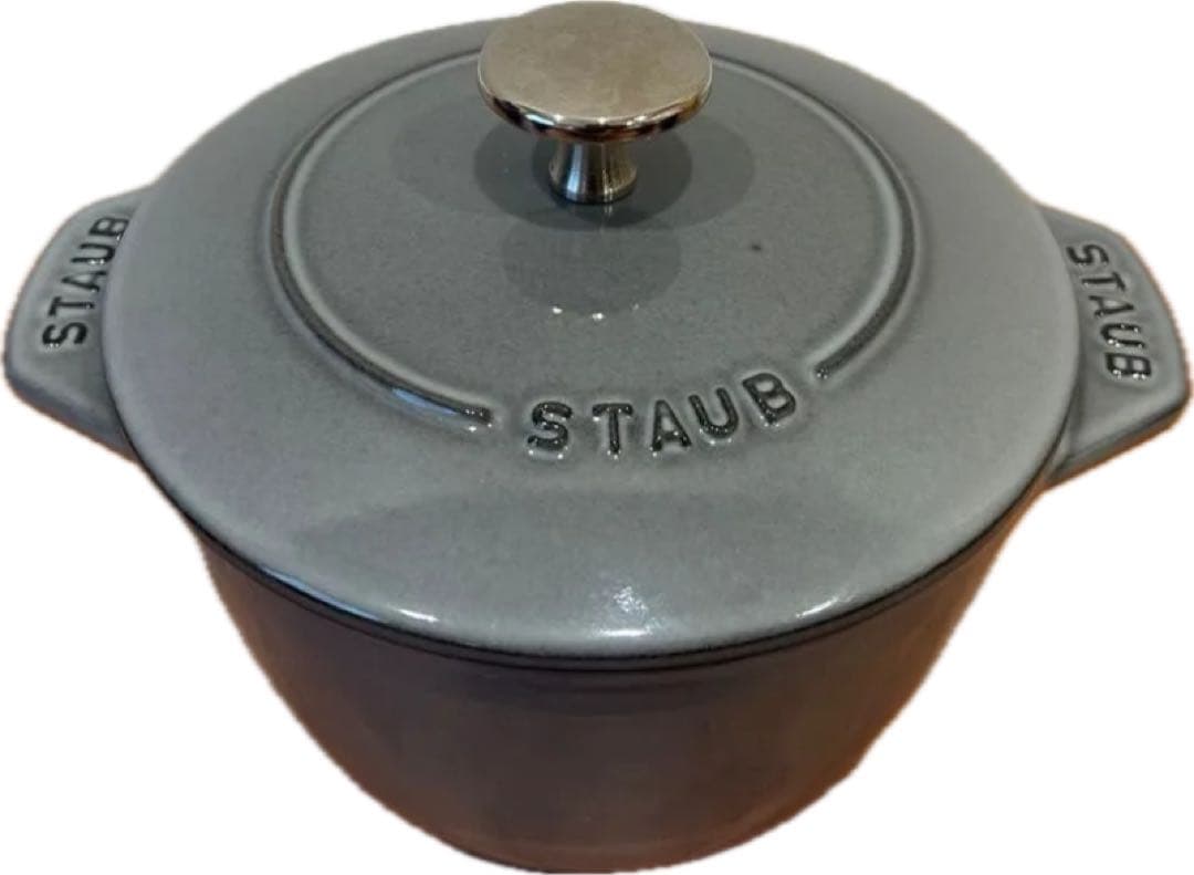 ☆ローズマミ☆美品！ストウブ STAUB ピコ・ココット ラウンド