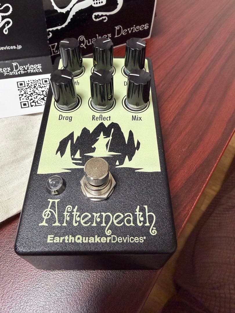 ギター EarthQuaker Devices Afterneath Afterneath Enhanced Otherworldly Reverberator — EarthQuaker Devices